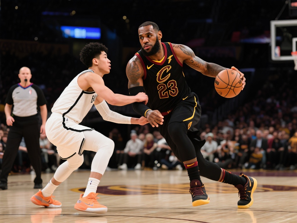 作为场上领军人物，詹姆斯的突破一直是他个